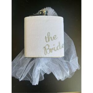 Bride Flask with Veil NEW